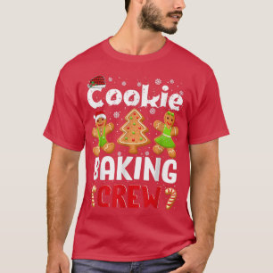 Christmas Cookie Baking Crew Pajama, Gingerbread C T-Shirt