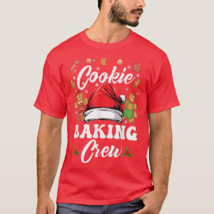 Christmas Cookie Baking Crew Pajama, Gingerbread C T-Shirt