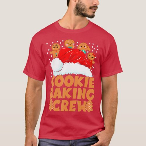 Christmas Cookie Baking Crew Pajamas Family Xmas T_Shirt