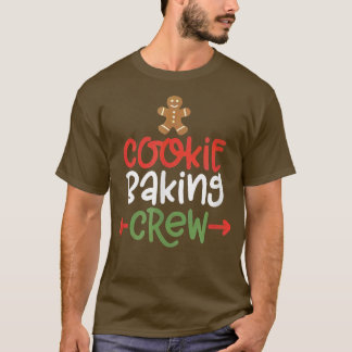 Christmas Cookie Baking Crew Xmas Gingerbread Team T-Shirt