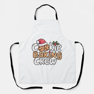 Christmas Cookie Baking Crew Xmas Holiday Apron