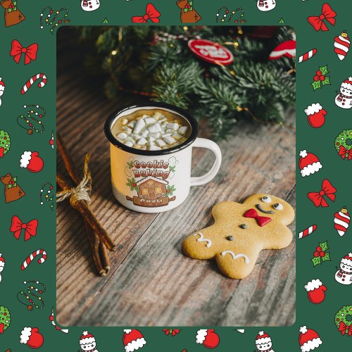 Christmas Cookie Baking Gingerbread House Crew _  Mug