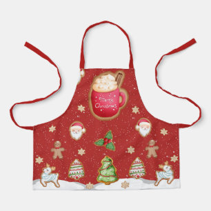 Christmas Cookie Baking Kids Apron