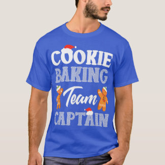 Christmas Cookie Baking Team Captain Gingerbread T-Shirt