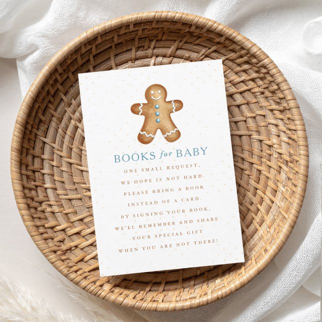 Christmas Cookie Books for Baby Enclosure Card (Creator Uploaded)