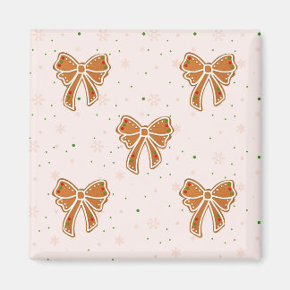 Christmas Cookie Bows Magnet