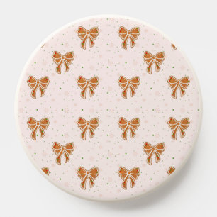 Christmas Cookie Bows PopSocket