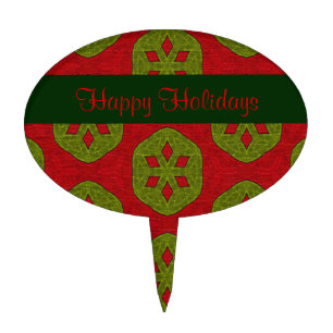 Christmas Cookie Cake Topper