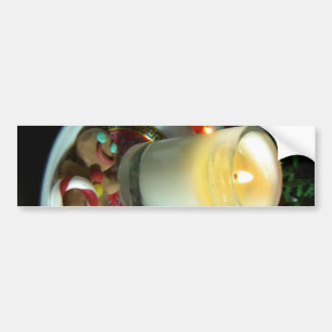 Christmas Cookie Candle III Bumper Sticker