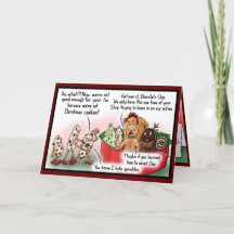 Christmas Cookie Card
