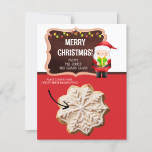 Christmas Cookie Cards, Personalized Gifting Cards