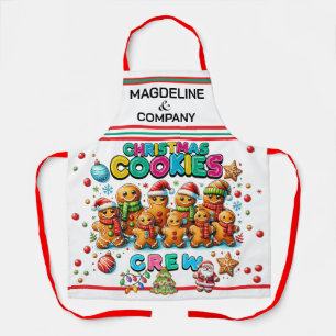 Christmas Cookie Crew  Apron