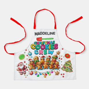 Christmas Cookie Crew  Apron