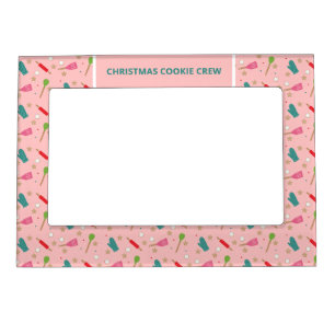 Christmas Cookie Crew Magnetic Photo Frame