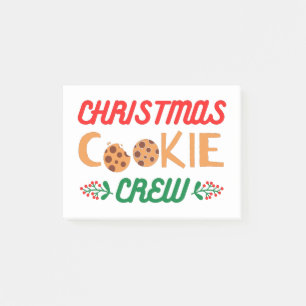 Christmas Cookie Crew Post-it Notes