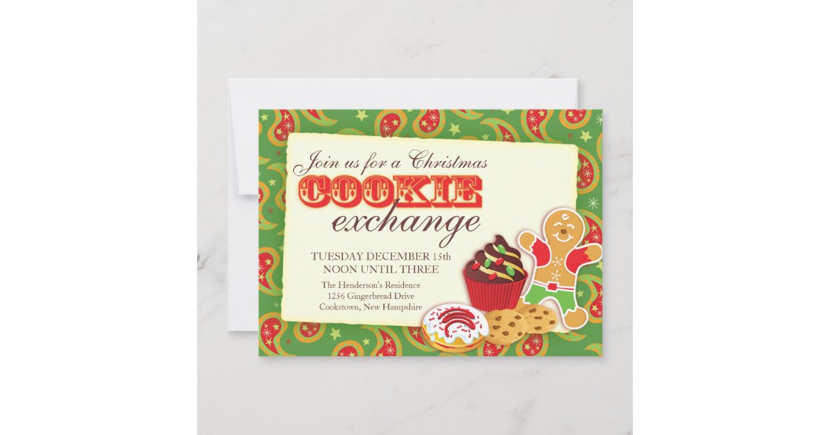 christmas-cookie-exchange-etiquette-invitation-zazzle