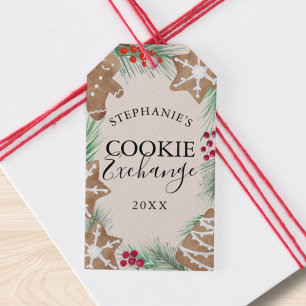 Christmas Cookie Exchange Gift Tags