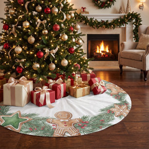 Christmas Cookie Exchange Holiday Tree Skirt