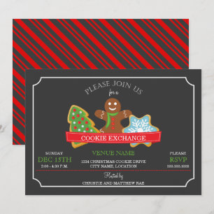 Christmas Cookie Exchange Invitation
