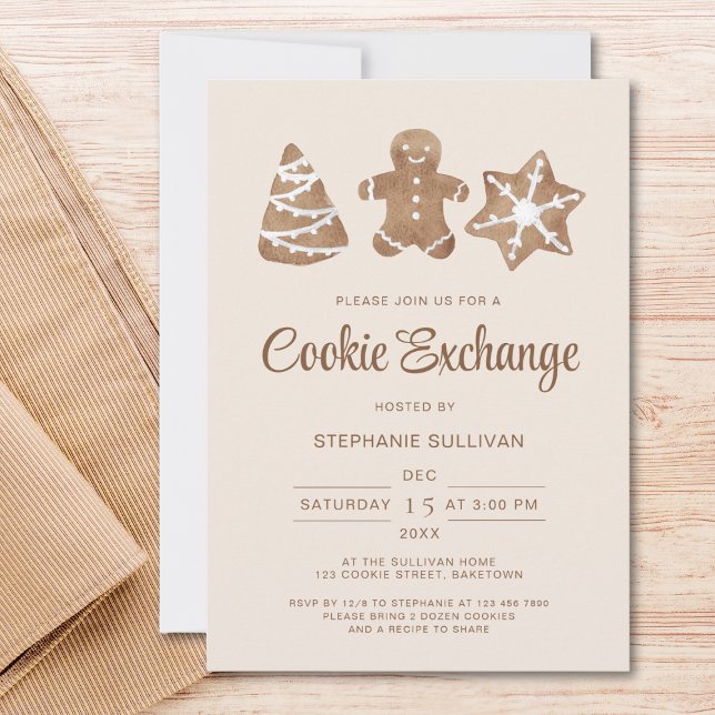 Christmas Cookie Exchange  Invitation (Creator Uploaded)