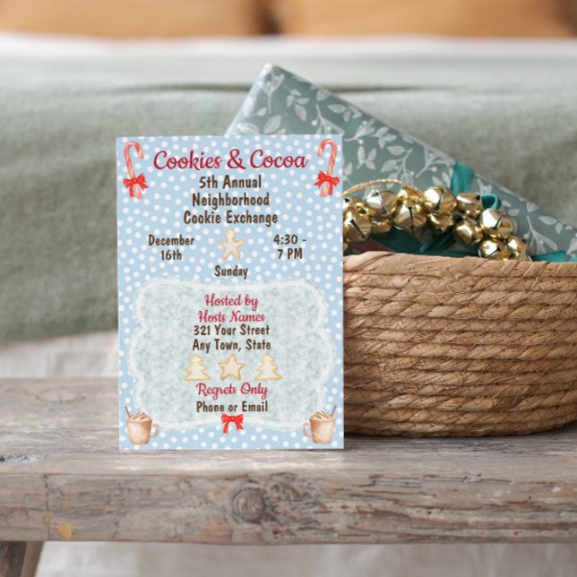 Christmas Cookie Exchange Invitation (Creator Uploaded)