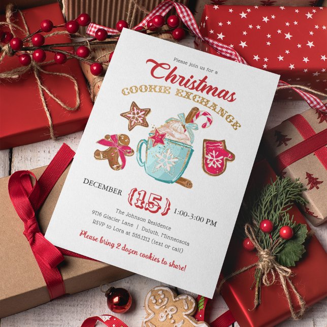 Christmas Cookie Exchange Invitation (Creator Uploaded)
