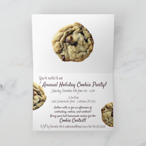 Christmas Cookie Exchange Invitation