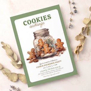 Christmas cookie exchange invitation Holiday Party