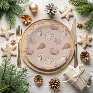Christmas Cookie Exchange Paper Plates
