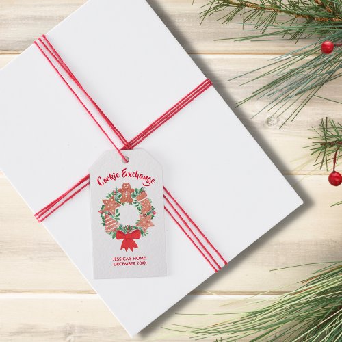Christmas Cookie Exchange Party Gift Tags