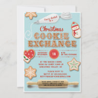 Christmas Cookie Exchange Party Invitation