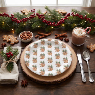 Christmas Cookie Exchange Party Paper Plate