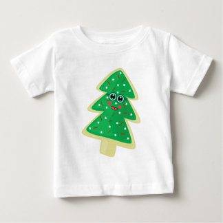 Christmas Cookie Face Baby T-Shirt