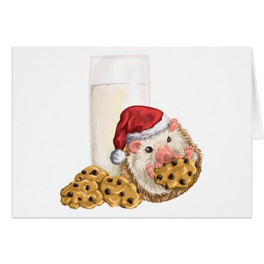 Christmas Cookie Hog Cards (Front Horizontal)