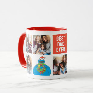 Christmas Cookie Monster Dad - Photo Collage Mug