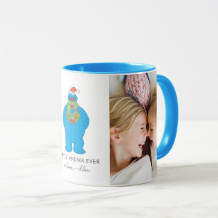 Christmas Cookie Monster   Grandma - Photo Mug