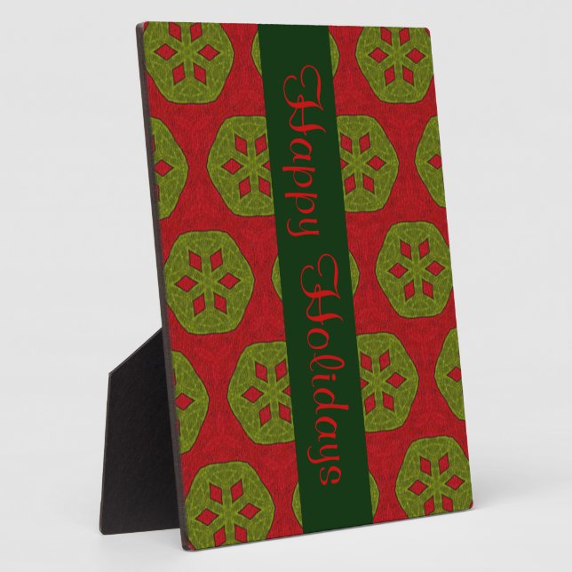 Christmas Cookie Plaque (Side)