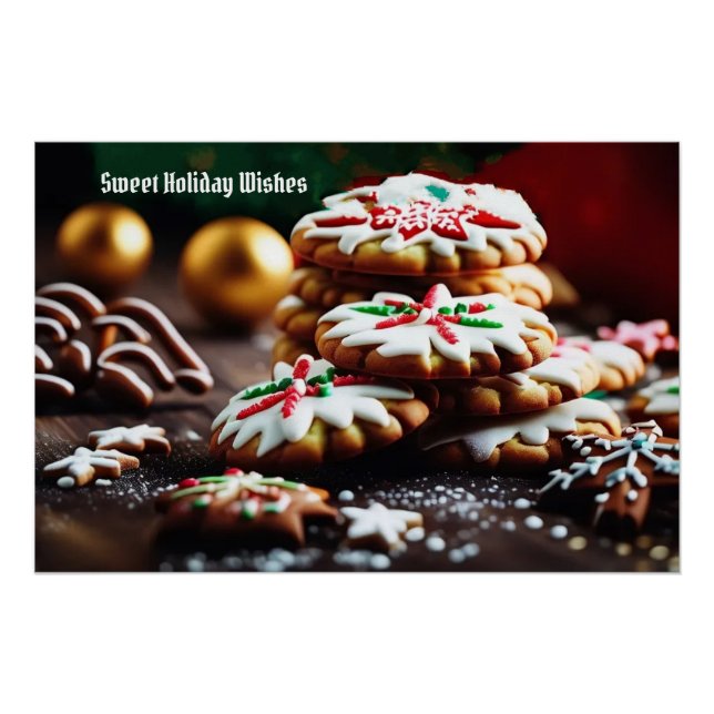 Christmas Cookie Poster (Front)