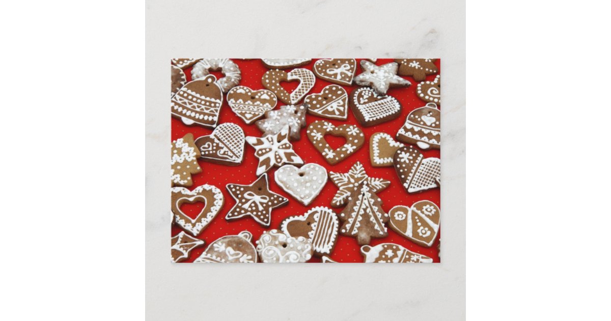 Christmas Cookie Recipe Card | Zazzle.com