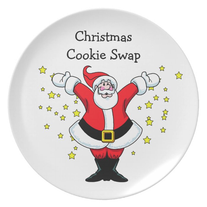 Christmas Cookie Swap Dinner Plate