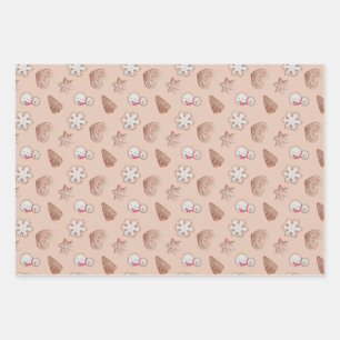 Christmas Cookie Swap Exchange Wrapping Paper Sheets