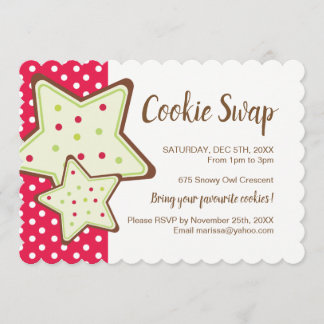 Christmas Cookie Swap Invitation