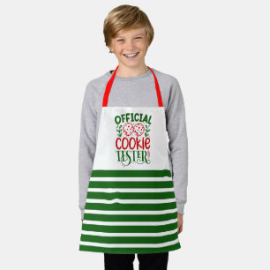 Christmas Cookie Tester Apron