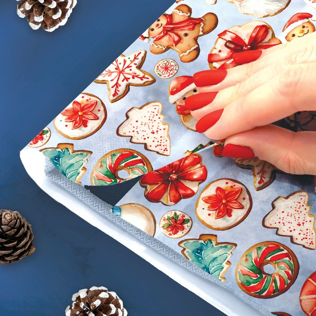 Christmas Cookie Wonderland Design Tissue Paper (Creator Uploaded)