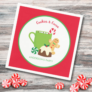 CHRISTMAS COOKIES AND COCOA NAPKINS