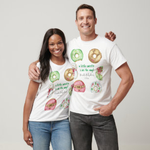 Christmas cookies and donuts baby shower T-Shirt