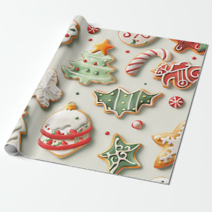 Christmas Cookies and Sprinkles Wrapping Paper
