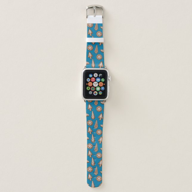 Christmas cookies apple watch band (Front)