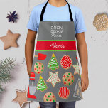 CHRISTMAS COOKIES APRON<br><div class="desc">Cute christmas cookies for the perfect baker</div>
