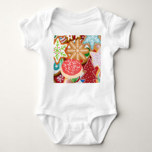 Christmas Cookies Baby Bodysuit